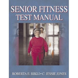 Rikli and Jones senior citizen fitness test. 